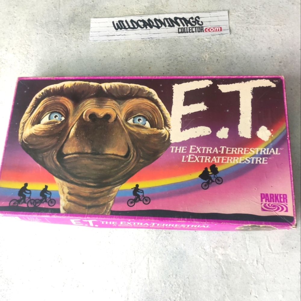 Vintage E.T. Spielberg Extraterrestrial movie Board Game by Parker